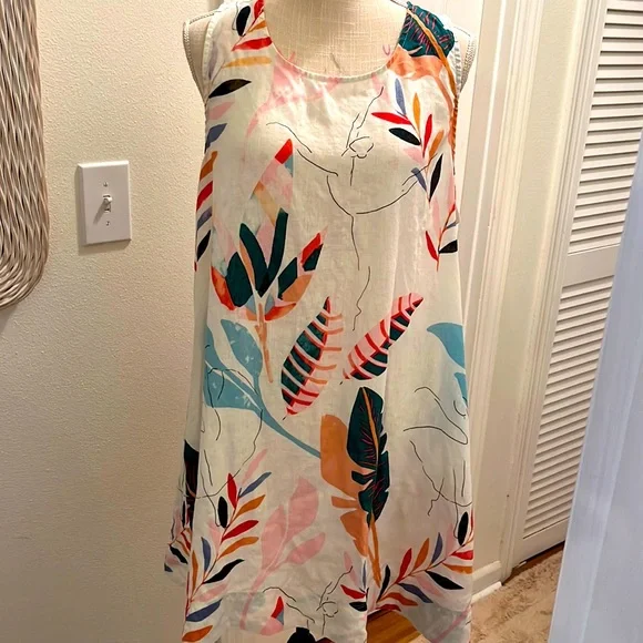 Cynthia Rowley | Dresses | Cynthia Rowley 0 Linen Tunic Dress | Poshmark